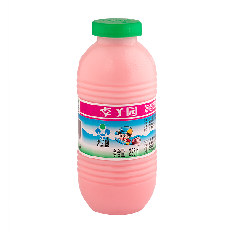 草莓風味乳飲料，單瓶凈含量225ml